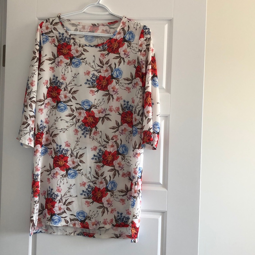 Floral Print Women's Dress